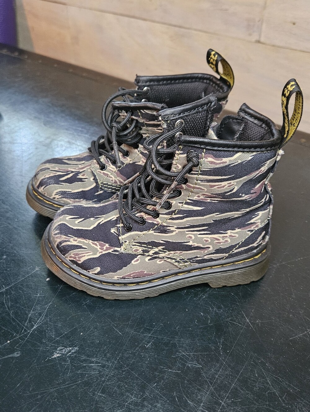 Toddler Dr. Martens Camo Print